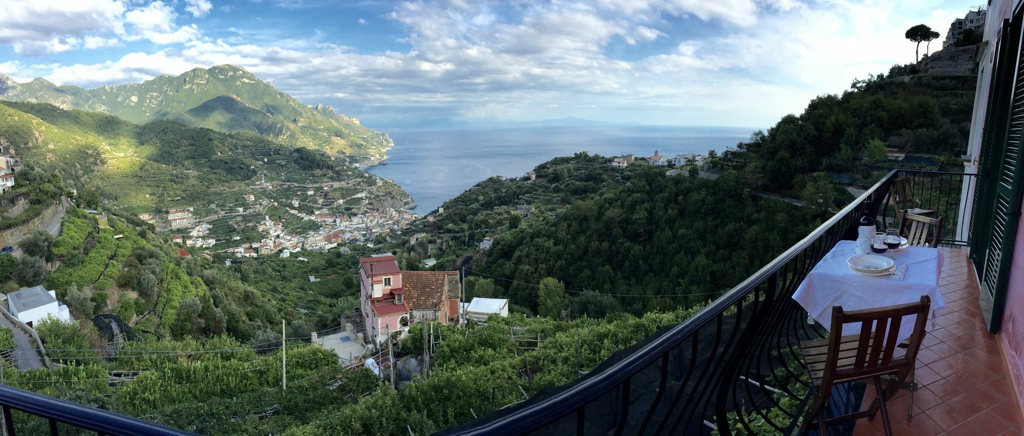 Ferienwohnung Casa Rossa Ravello Exterior foto